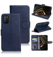 Bakeey for POCO M3 Case Magnetic Flip with Multi Card Slots Wallet Stand PU Leather Full Body Cover Protective Cover