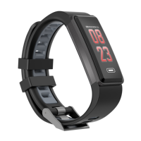 Bakeey G23 Blood Pressure Oxygen Heart Rate Monitor Remote Camera Music Sport Smart Wristband