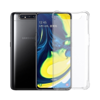 Bakeey luchtkussen hoek schokbestendig transparant Soft TPU beschermhoes voor Samsung Galaxy A80 2019