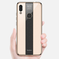 Bakeey luxe bedrukt gehard glas Soft siliconen beschermhoes voor xiaomi Redmi opmerking 7/Redmi opmerking 7 pro niet ori