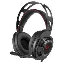 ONIKUMA M190 PS4 Gaming Headset Stereo Bass hoofdtelefoon voor op het oor met geluidsisolatie Mic voor PS4 XBox One PC M