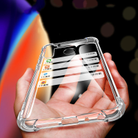 Bakeey Realme 5 Pro hoesje luchtkussenbumper schokbestendige transparante zachte TPU beschermhoes voor Realme 5 Pro