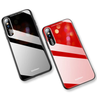 Bakeey Schokbestendig Anti kras Gehard glas Achterkant Beschermhoes voor iPhone XS Max
