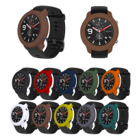 Bakeey Soft Explosieveilig, volledig gewikkeld siliconen horlogekastje voor Amazfit GTR 42 mm smartwatch