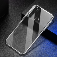 BAKEEY Transparant Ultradun Niet geel Soft TPU Beschermhoes voor Xiaomi Redmi Note 8T Niet origineel