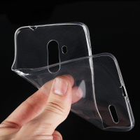 Bakeey Ultra ThinTransparent Soft TPU beschermhoes voor Leagoo T8S