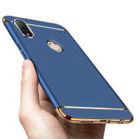 Bakeey Ultradun 3 in 1 Plating Frame Splice PC Hard Beschermhoes Voor Huawei Honor 10 Lite / Huawei P Smart 2019