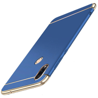 Bakeey Ultradunne 3 in 1 Plating Frame Splicing PC Harde beschermhoes voor Xiaomi Mi Spelen niet origineel