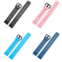 Bakeey Vervangende siliconen Kleurful horlogebandriem voor Huawei Honor Smart Watch Band 4