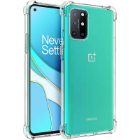 Bakeey voor OnePlus 8T hoes met airbag Schokbestendig, transparant, niet geel Soft TPU beschermhoes