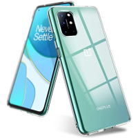 Bakeey voor OnePlus 8T hoesje Kristalhelder transparant Ultradun niet geel Soft TPU beschermhoes