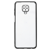Bakeey voor Xiaomi Redmi Note 9S / Redmi Note 9 Pro Case 2 in 1 Plating Lens Protect Ultradunne anti vingerafdruk Schokb