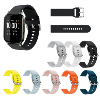 Zachte siliconen horlogeband Horlogeband voor Haylou LS02 BW HL1 BW HL2 BW HL1T BW HL1Pro