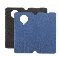 Bakeey zijden textuur flip met opvouwbare standaard PU lederen schokbestendige beschermhoes voor Xiaomi Poco F2 Pro / Xi