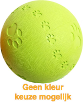 Rubber bal met pootjes en piep Large