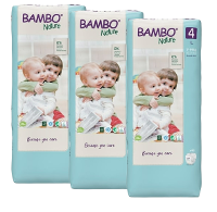 Bambo Nature Luiers Maat 4 L   Multiverpakking