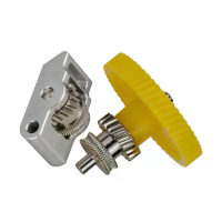 Bambu Lab P2S Geüpgradede geharde stalen extruder tandwielset HRC63 68 nikkelgeplaatste aluminiumlegering idler behuizin