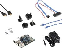 Banana Pi BPI M2 Berry 1 GB 4 x 1.20 GHz Incl. HDMI kabel, Incl. Netvoeding, Incl. Koellichaam, Incl. Noobs OS Joy it