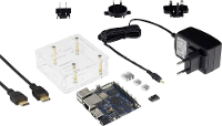 Banana Pi BPI M2+ BPI M2+ Starter 1 GB 4 x 1.0 GHz Incl. Netvoeding, Incl. HDMI kabel, Incl. Koellichaam, Incl. Behuizing Banana PI