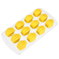Banana Shaped Silicone Ice Cube Tray Jelly Chocolate Pudding Mold