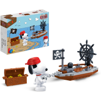 Snoopy   Snoopy Piratenbootje