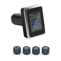 Bandenspanningsbewakingssysteem TPMS Weergave Draadloze vierwielonafhankelijke weergave Bandenspanningmonitor Bandenspan