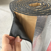 0,5X2Mx10mm Aluminiumfolie Katoenen Autogeluidsisolatiemat Geluiddempend Mat Hitte Geluidsisolatie Dood Mat