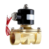 1/2 3/4 1 Duim 24 V Elektrische Magneetventiel Pneumatische Klep voor Water Lucht Gas Messing Klep Luchtkleppen