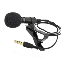 1.5 M Omnidirectionele Condensator Microfoon voor Reer Voor iPhone 6S 7 Plus Mobiele Telefoon voor iPad DSLR Camera