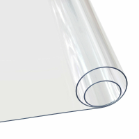 1.5Mm Dikte Clear Plastic PVC Tafelkleed Transparante Non stick Waterdichte Protector Eettafel Cover voor Kantoor Thuis