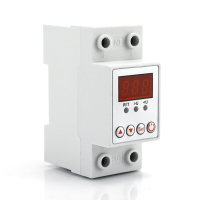1 63A High Precision Intelligent Over Under Voltage Overstroombeveiliging