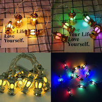 1.65M LED Fairy Lights Veelkleurige Lantaarn RO Palace Lamp Party Home Decor