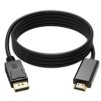1,8M DisplayPort naar HDMI kabel 4K*2K Converterkabel om laptop op projectoren aan te sluiten