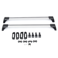 1 Paar 110cm  120cm Universele imperiaal Dwarsstangen Antidiefstalslot voor Honda Nissan Ford Toyota