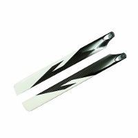 1 Paar 325 mm Carbon Fiber Hoofd Rotor Blade Propeller voor RC Helikopter
