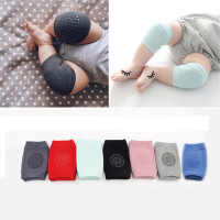 1 Paar baby peuter baby antislip elastische kniebeschermer kruipen veiligheidsbeschermer beenkussen