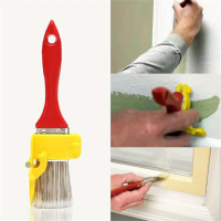 1 STKS Edger Kwast Duurzaam Lichtgewicht Schone Borstel Schilderij Borstel Met Houten Handvat DIY Tool Voor Frame Muur P