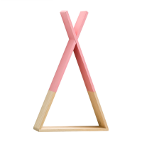 1 Stuk X vormige houten opslagplank wandmontage hangrek Home Office decoratie displaystandaard