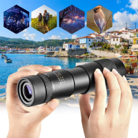 10 30X30 Draagbare Intrekbare Mini Monoculaire BAK4 Prisma Dual Focus Lens Telescoop Voor Vogels Kijken Wandelen Camping