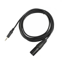 10 Inch 3,5 mm naar XLR 3 pins mannelijk vrouwelijk plug microfoon microfoonkabel voor laptop mobiele telefoon