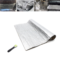 10 Mm geluid hittebestendige isolatie geluidsisolatie schuim auto schild met staaf