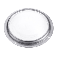 100 MM waterdichte 60 graden optische glaslens + aluminium ring + plastic cirkel voor 20W 100W krachtige LED chip