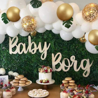 100 STKS Jungle Tropische Thema Party Arch Bos Latex Ballon Hawaiian Verjaardagsfeestje Decor: