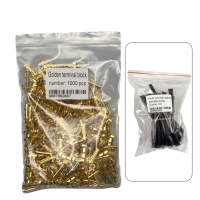 1000 Stuks goud 453 U type 0,3 1,5 mm terminal koude invoegconnector met gratis geschenk   beste keuze voor kleine getan