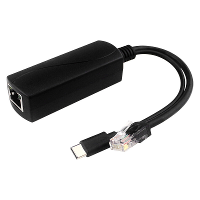 100Mbps/1000Mbps 5V 3A Type C Power Over Ethernet Active POE Splitter voor Raspberry Pi 4B