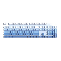 104 Toetsen Gradient Blauwe Toetsenbordcaps Set PBT OEM Profiel Toetsen Geschikt voor 61/87/104 Toetsenbord