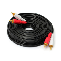10M / 33Ft Dual RCA naar RCA Audio Video AV kabel voor HDTV DVD VCR Stereo