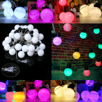 10M 38 Balls LED String Fairy Lights Feest Xmas Wedding Holiday Lamp 110V US Plug
