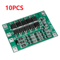 10PCS BMS 3S 40A 18650 Lithium Batterijlader Beveiligingsboard 11.1V 12.6V PCB voor Boormachine met Balans