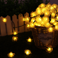 11/12/22M Zonne LED Slingerlichten Waterdicht Kerstfeest Tuin Thuisdecoratie